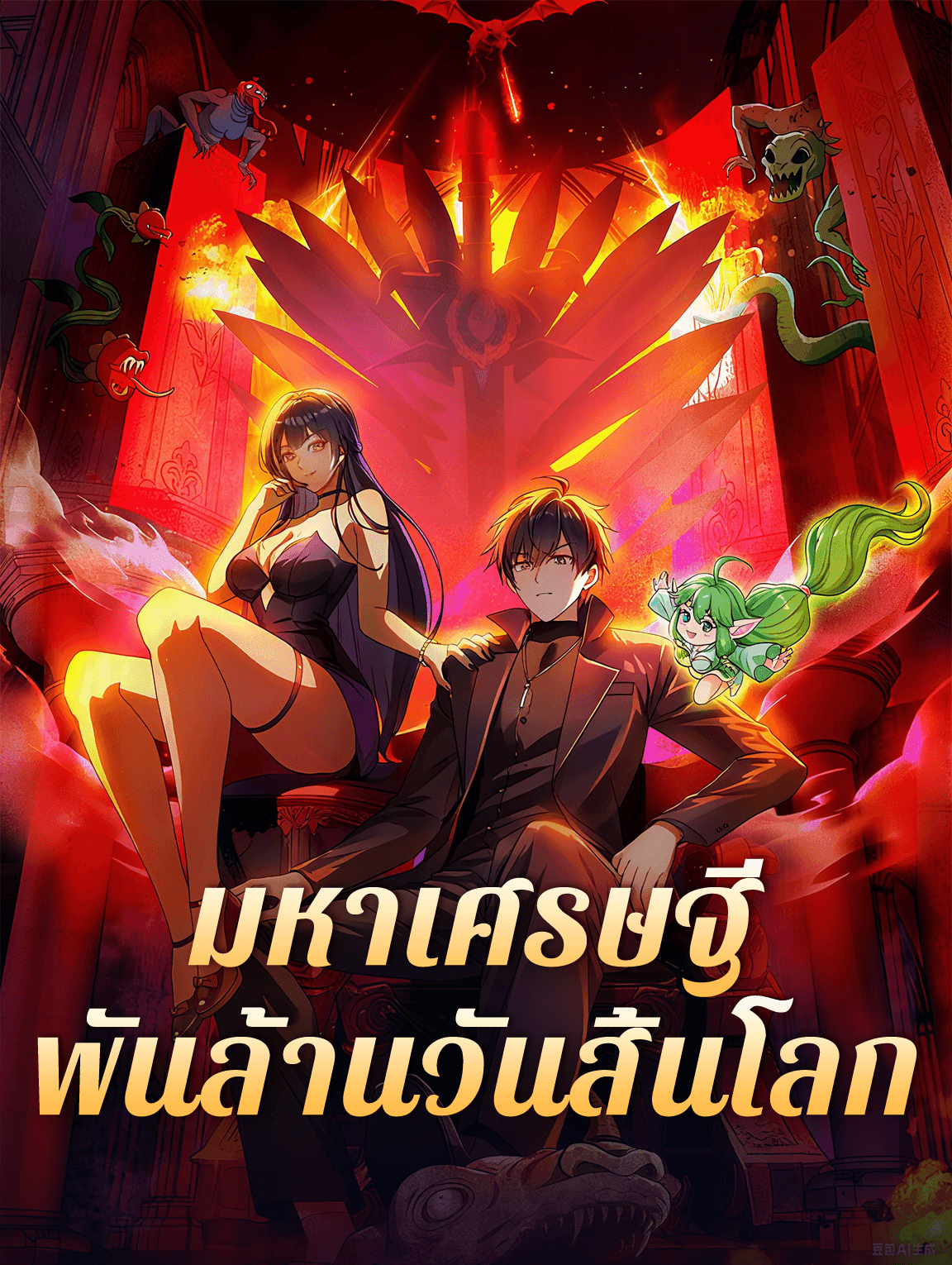 มหาเศรษฐีพันล้านวันสิ้นโลก(พากย์เสียง)